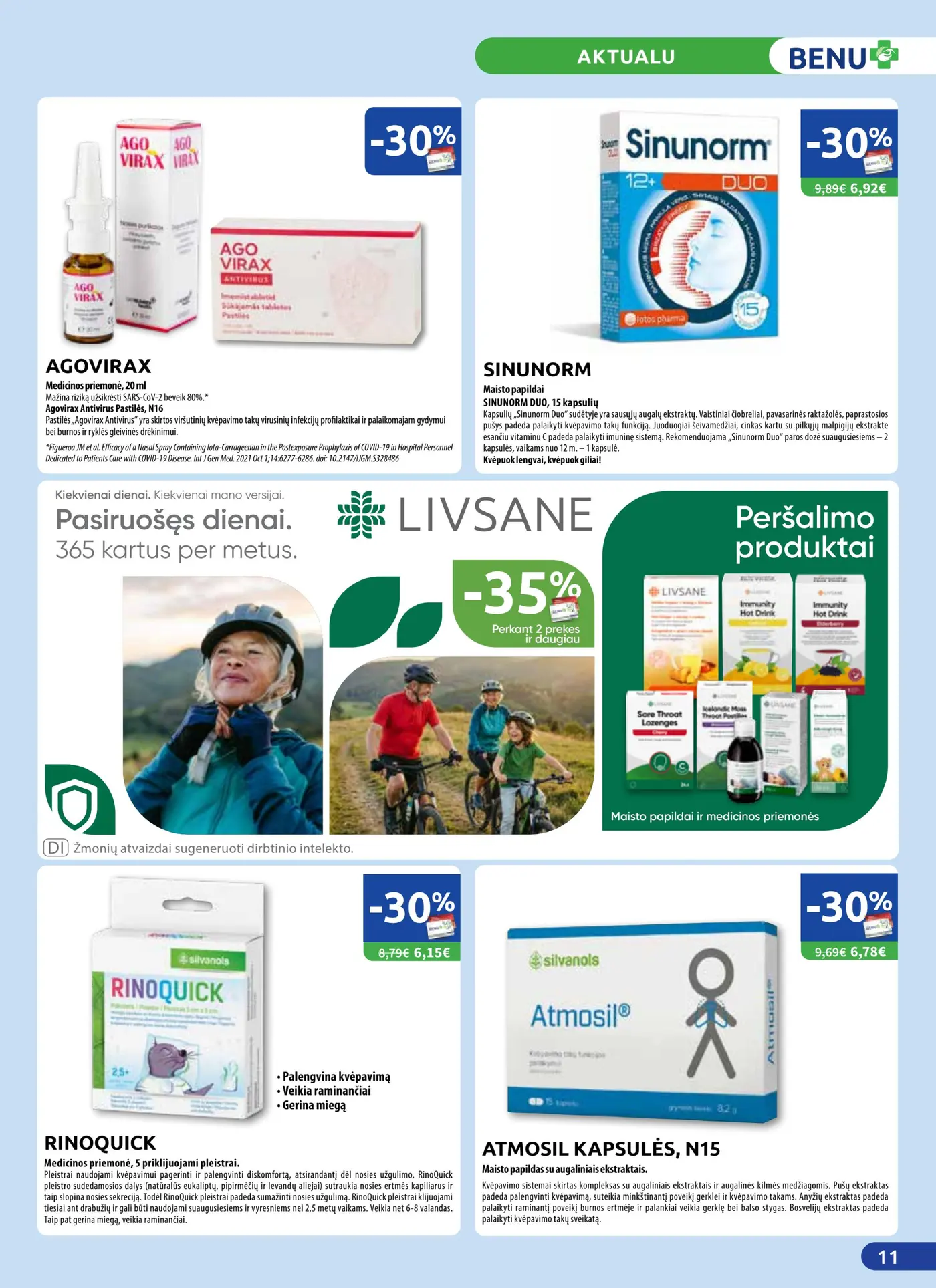 Benu mėnesio leidinys – 11 puslapis