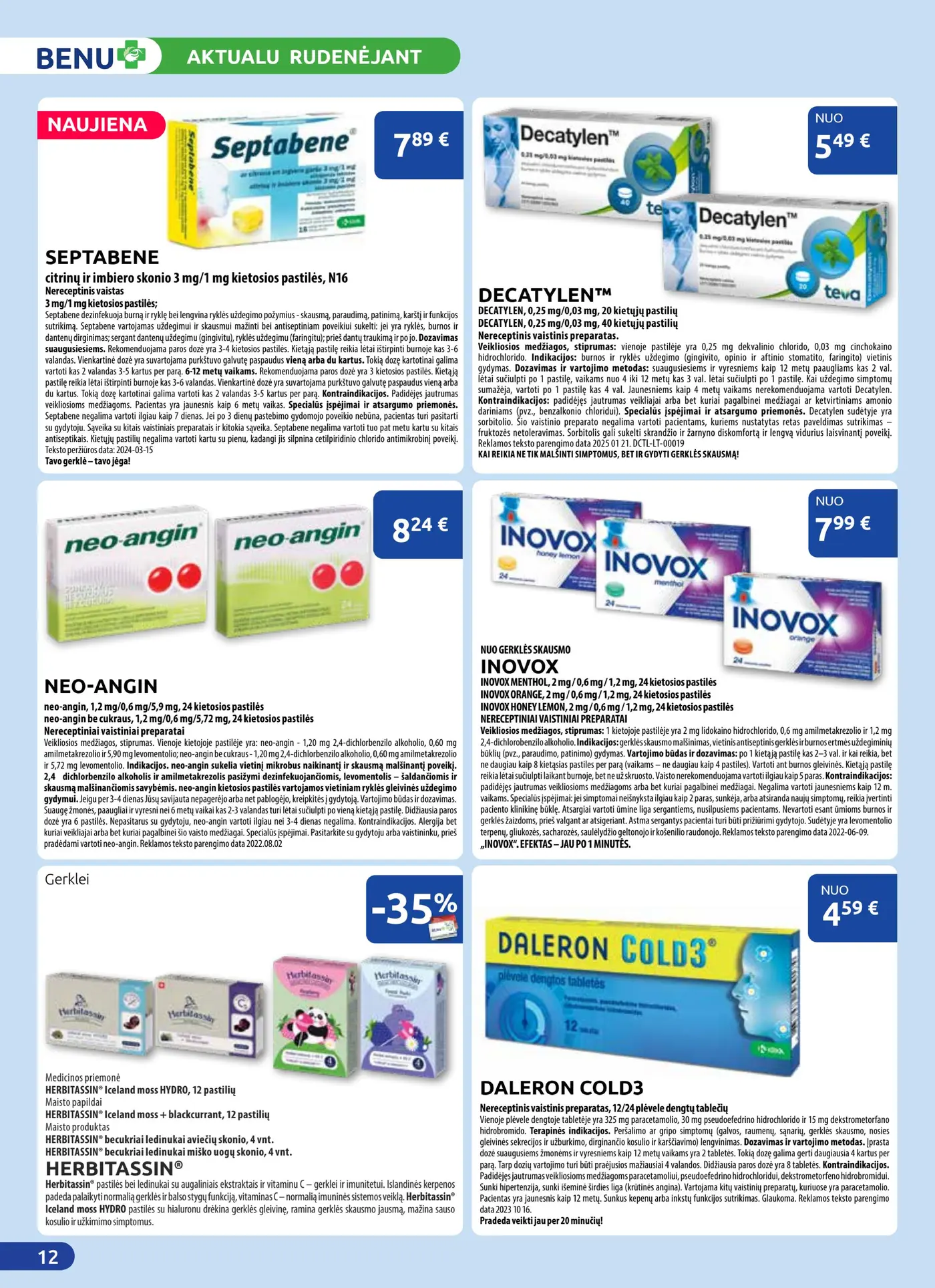 Benu mėnesio leidinys – 12 puslapis