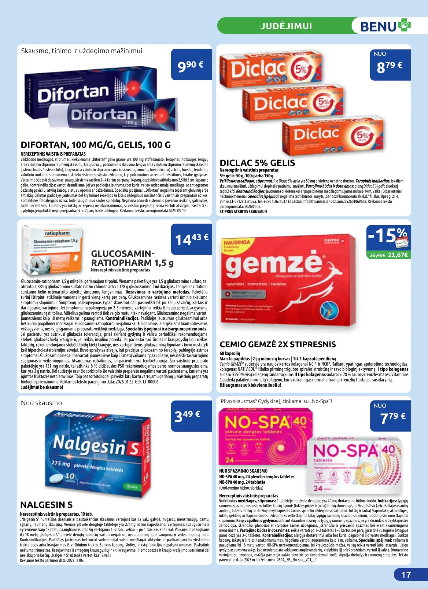 Benu mėnesio leidinys – 17 puslapis