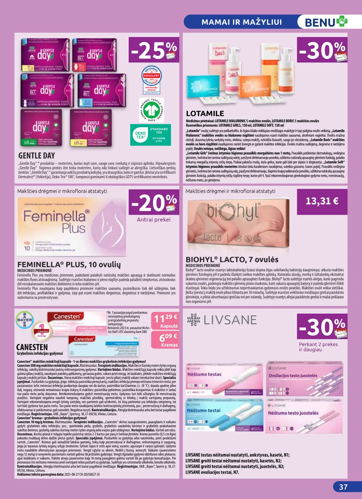 Benu mėnesio leidinys – 37 puslapis