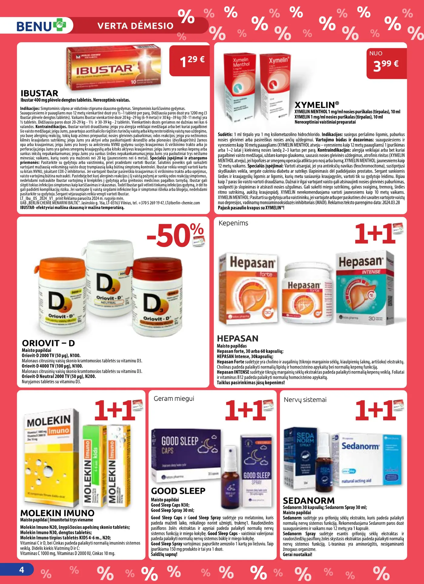 Benu mėnesio leidinys – 4 puslapis