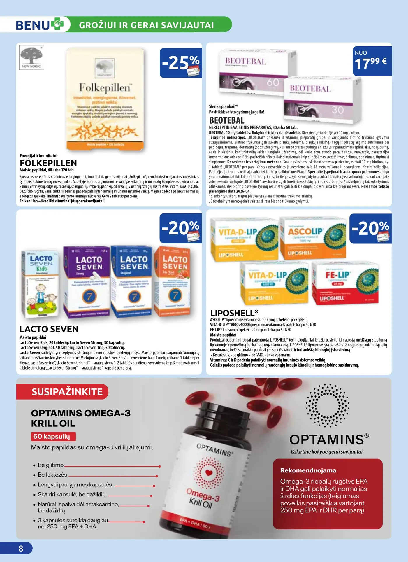 Benu mėnesio leidinys – 8 puslapis