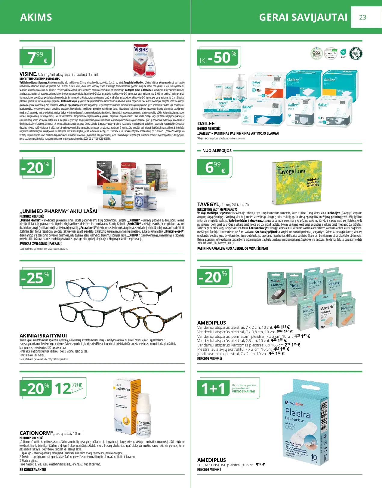 Norfos vaistinės spalio mėnesio leidinys – 23 puslapis