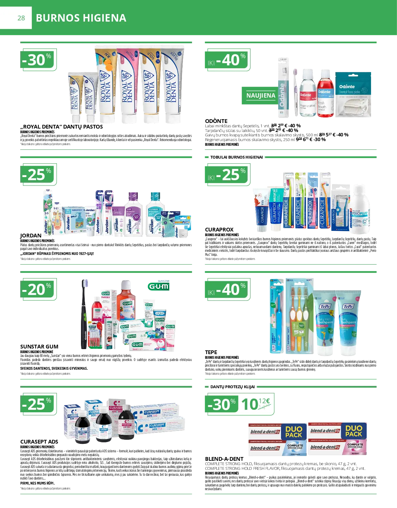 Norfos vaistinės spalio mėnesio leidinys – 28 puslapis