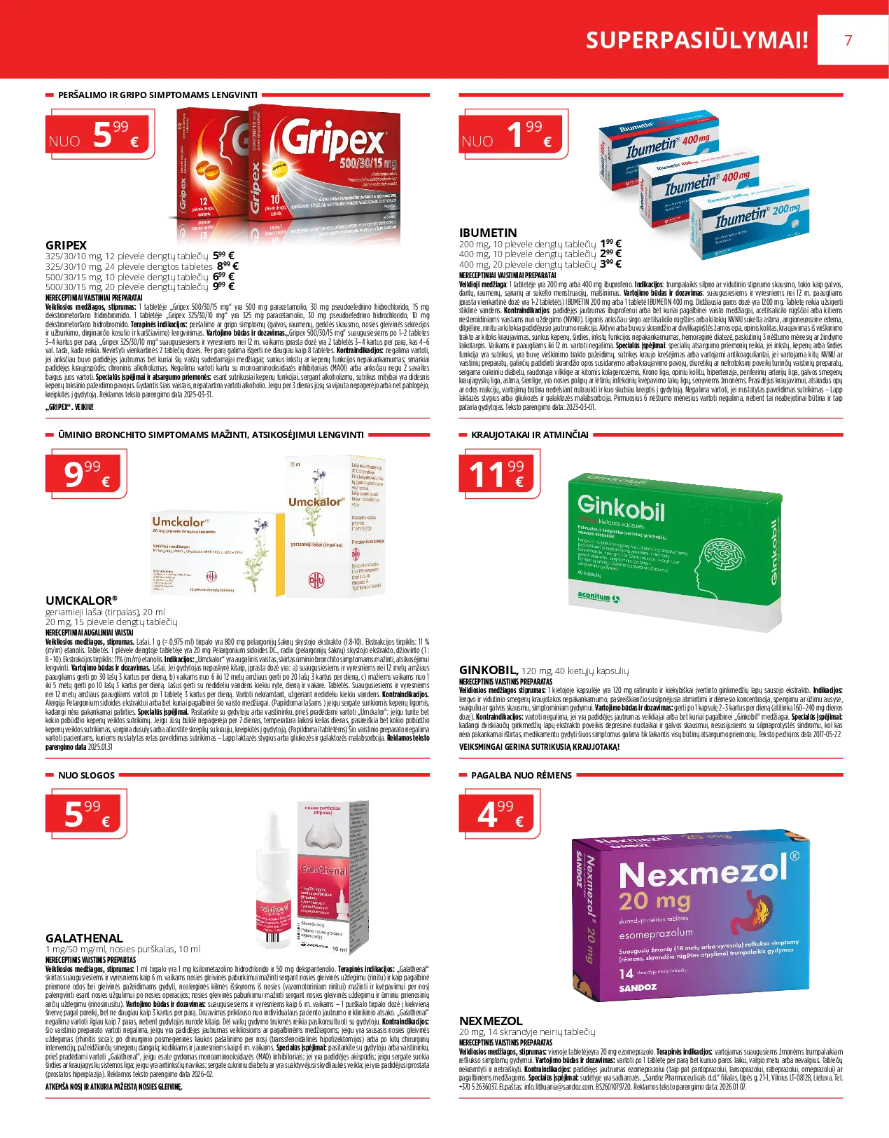 Norfos vaistinės spalio mėnesio leidinys – 7 puslapis