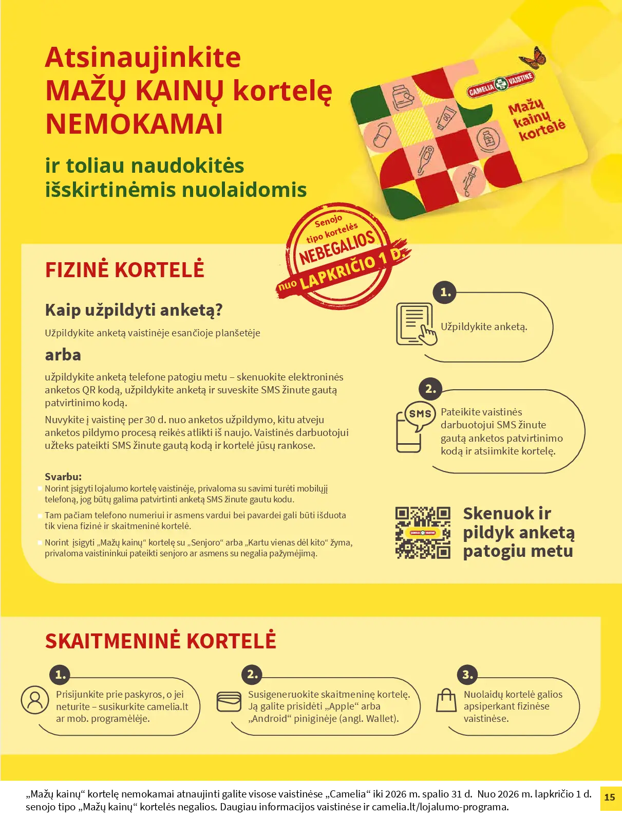 Camelia vaistinės leidinys „Kartu vienas dėl kito“ – 15 puslapis
