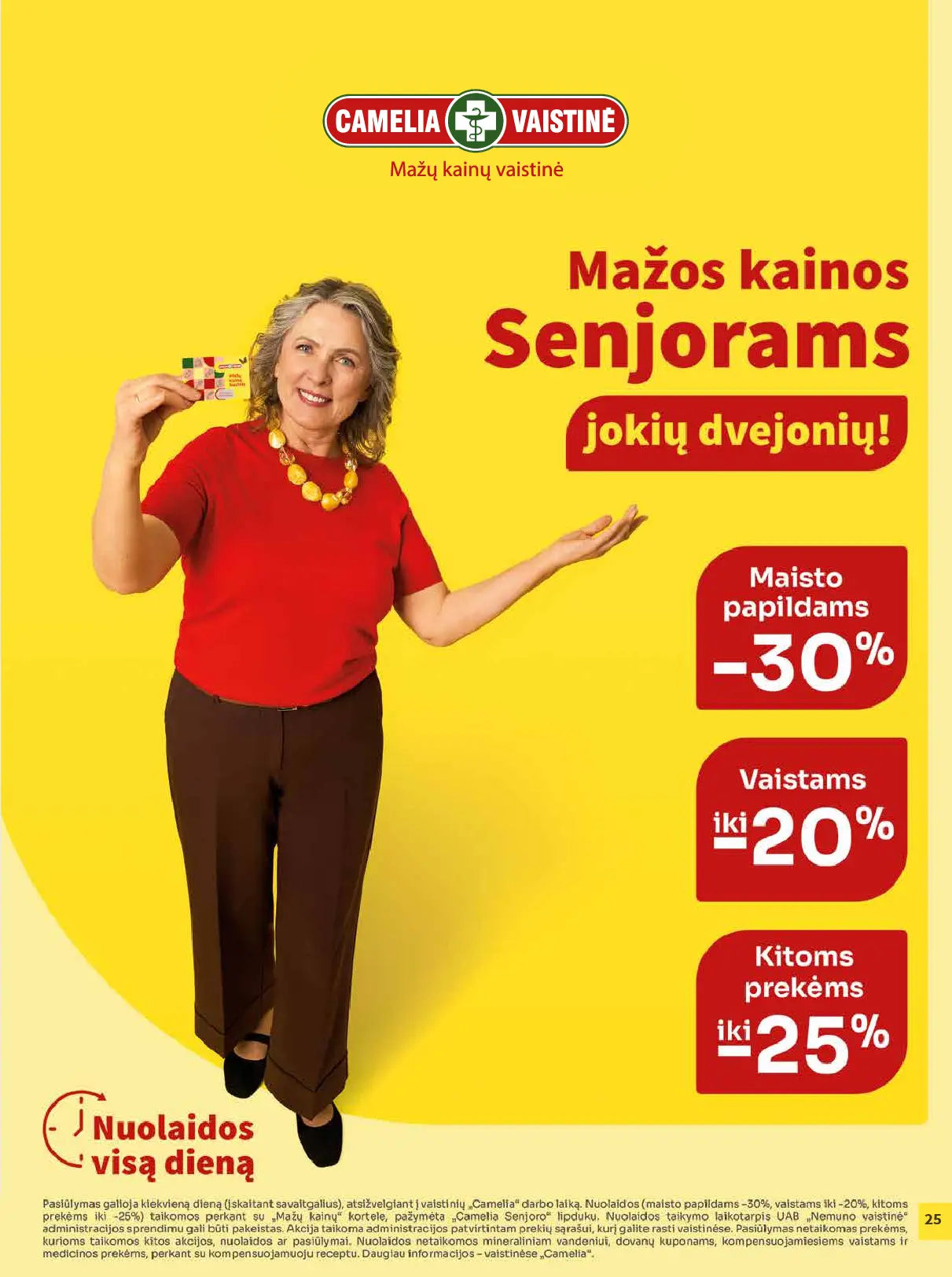 Camelia vaistinės leidinys „Kartu vienas dėl kito“ – 25 puslapis