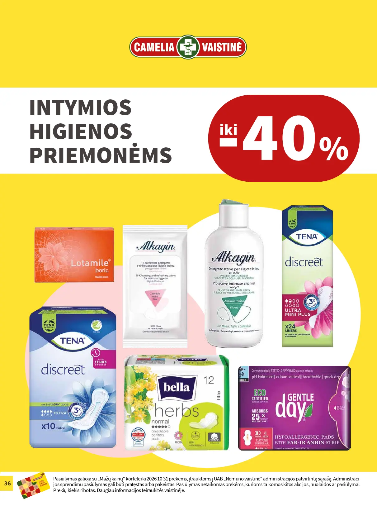 Camelia vaistinės leidinys „Kartu vienas dėl kito“ – 36 puslapis