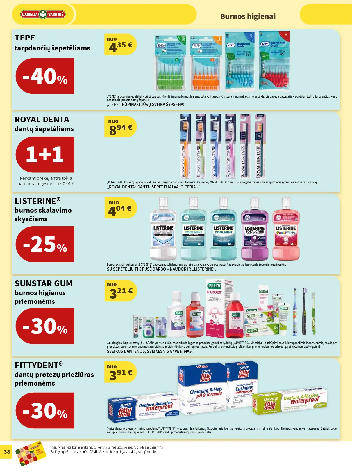 Camelia vaistinės leidinys „Kartu vienas dėl kito“ – 38 puslapis