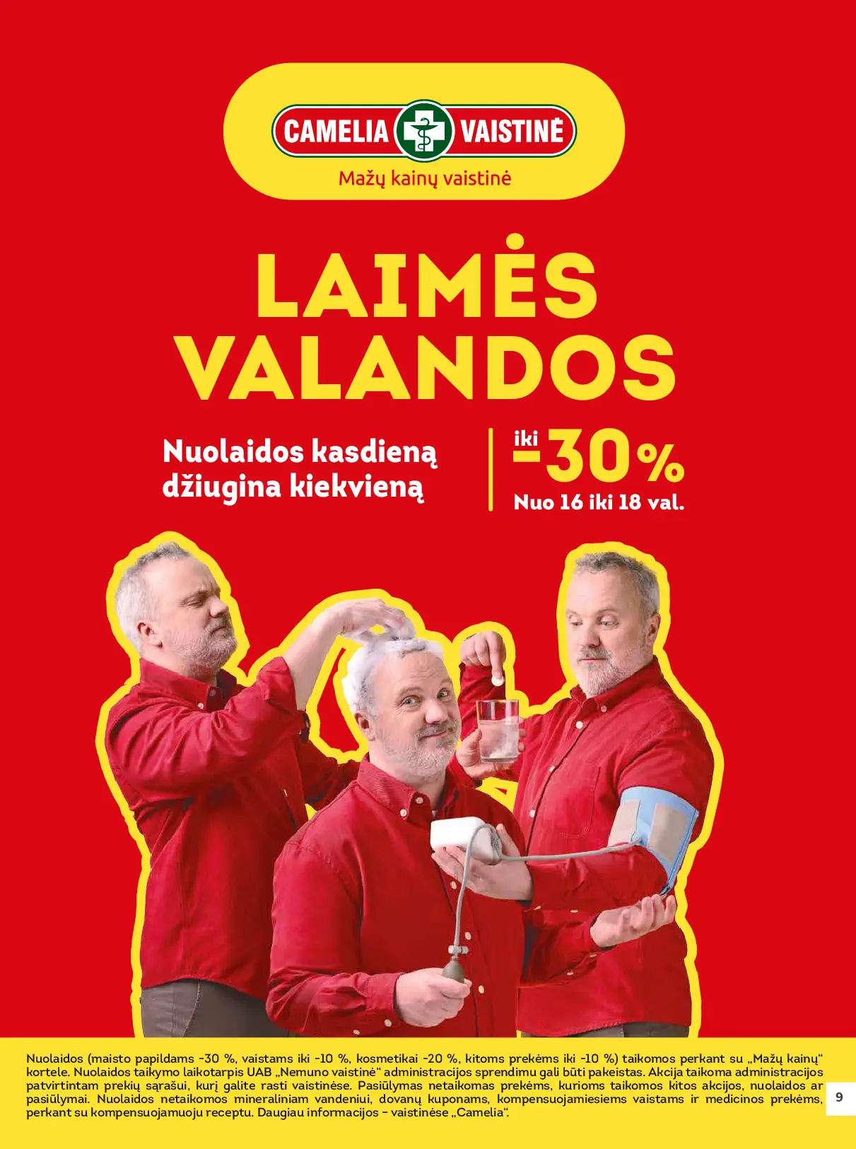 Camelia vaistinės leidinys „Kartu vienas dėl kito“ – 9 puslapis