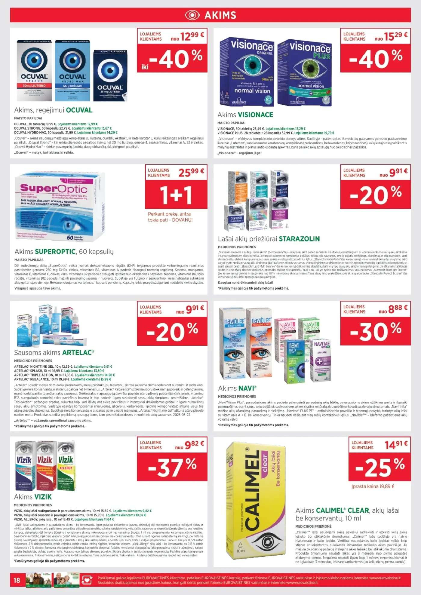 Eurovaistinės leidinys spalis – 18 puslapis