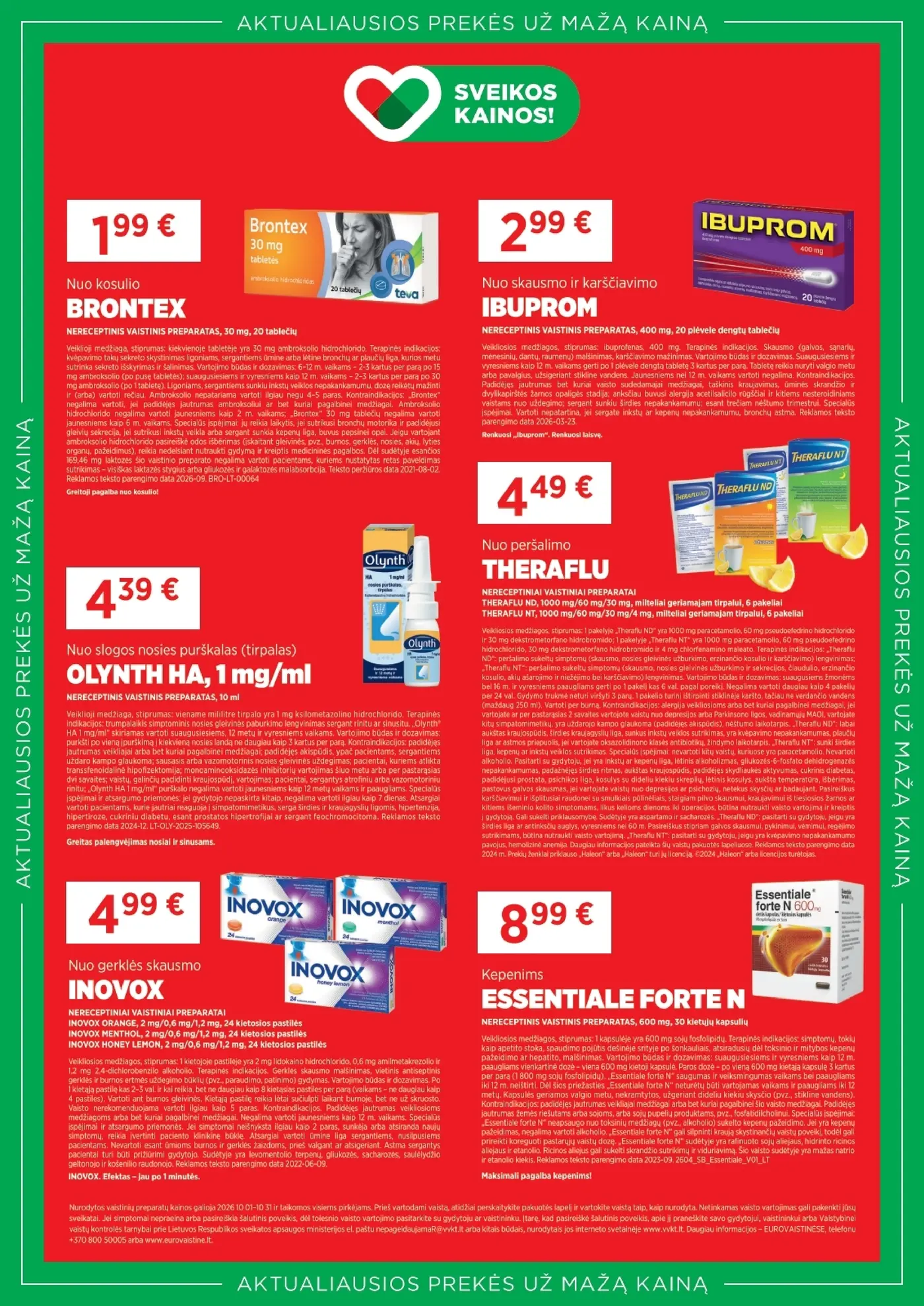 Eurovaistinės leidinys spalis – 3 puslapis
