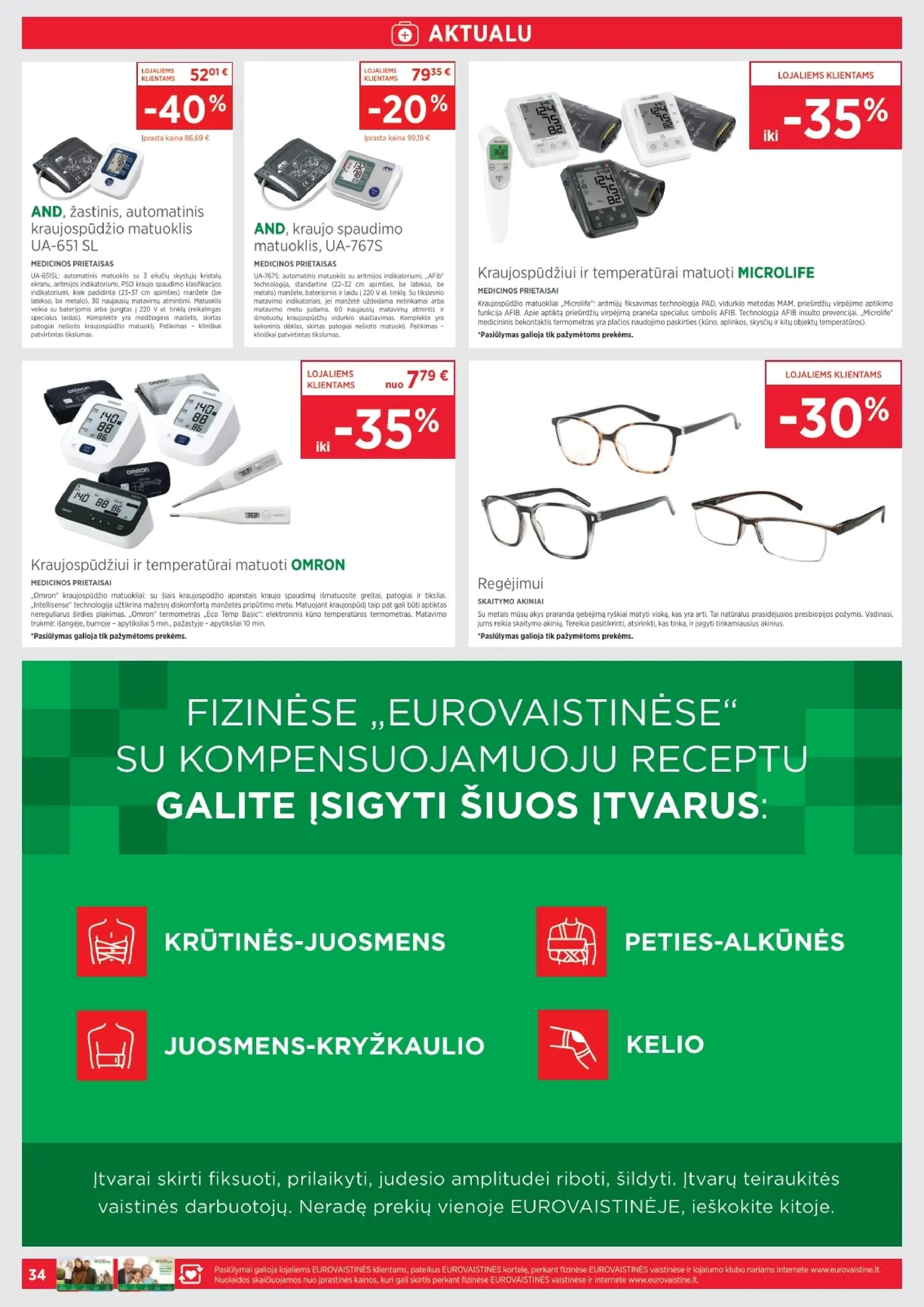 Eurovaistinės leidinys spalis – 34 puslapis