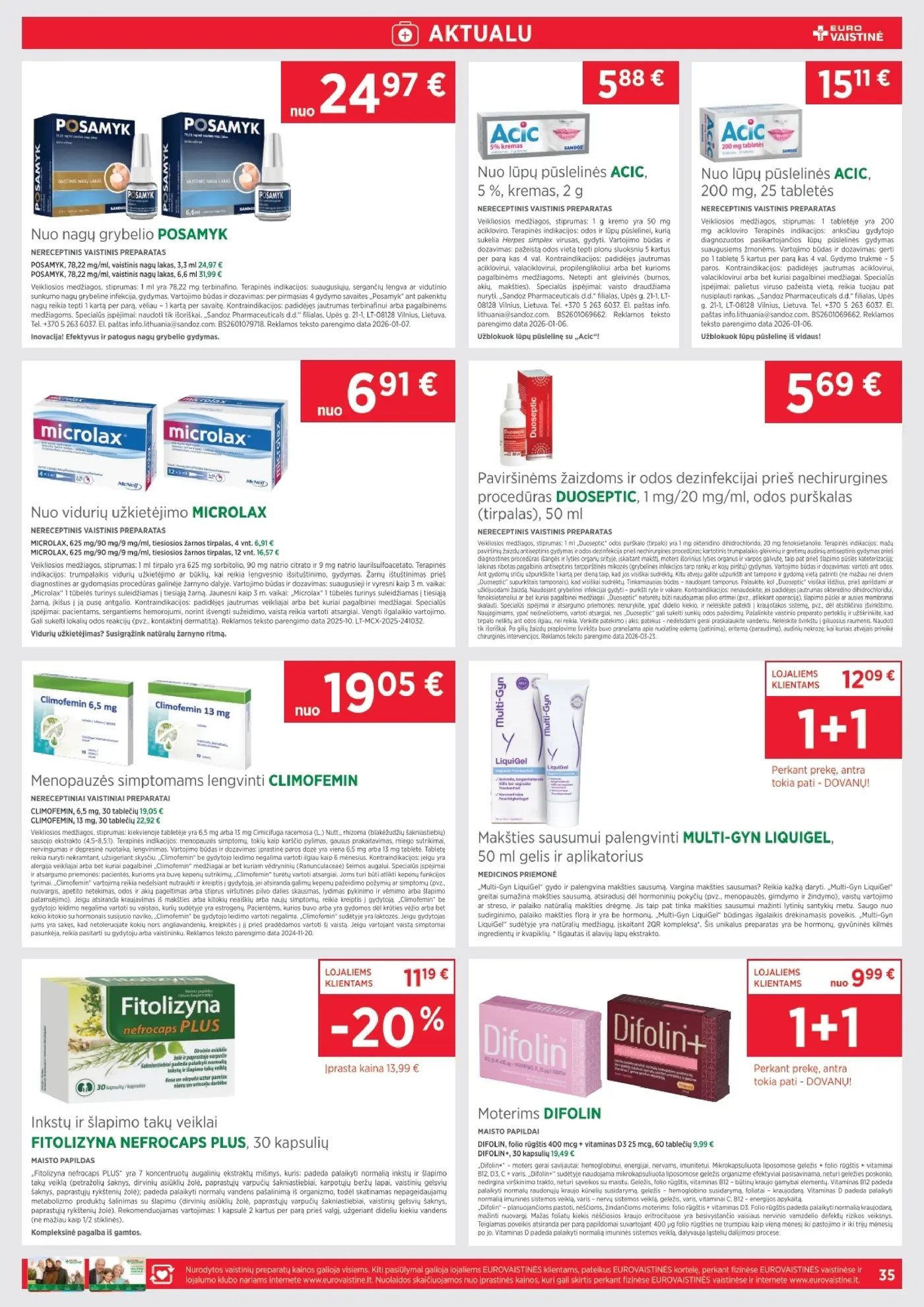 Eurovaistinės leidinys spalis – 35 puslapis