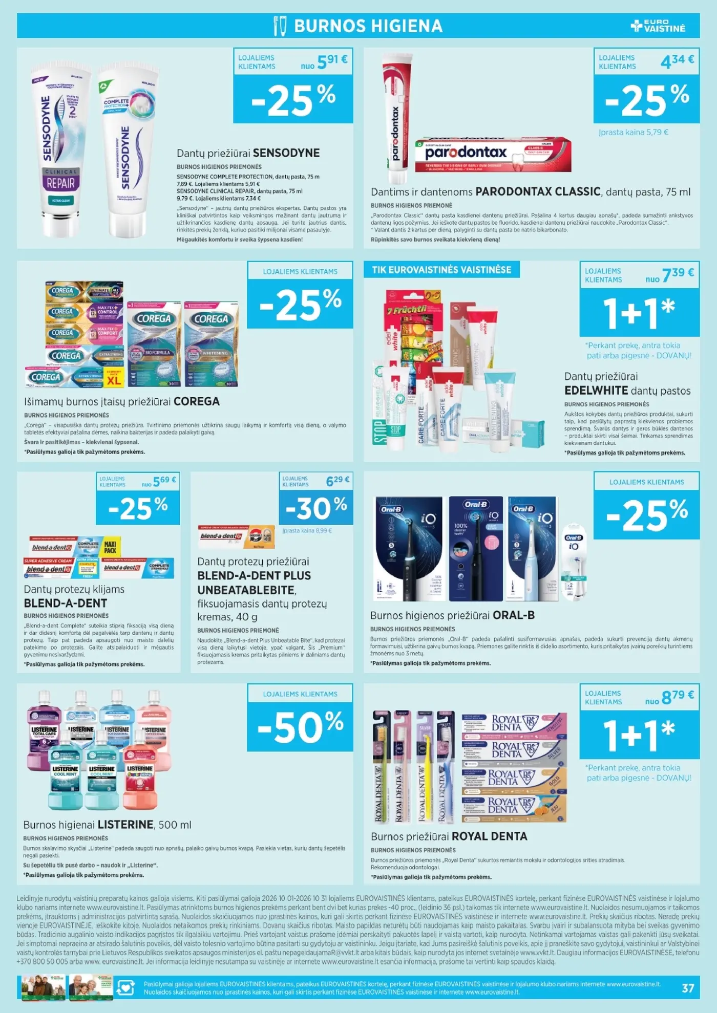 Eurovaistinės leidinys spalis – 37 puslapis