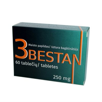 3BESTAN, 250mg., 60 tablečių