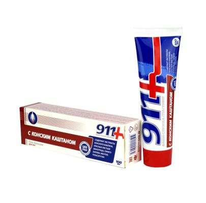 911 WITH HORSE-CHESTNUT GEL N1 (TWINS TEC), 100 ml