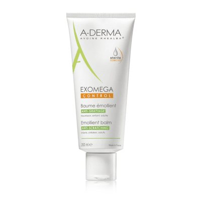 A-DERMA balzamas-emolientas labai sausai, atopinei odai EXOMEGA CONTROL, 200 ml