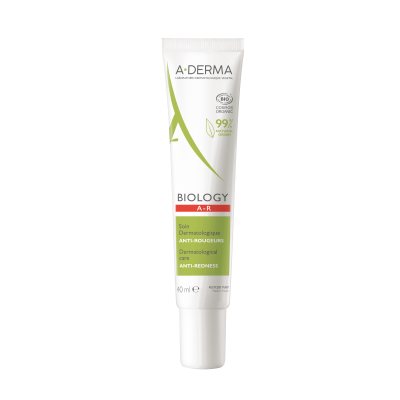 A-DERMA dermatologinis ekologiškas kremas raustančiai odai BIOLOGY A-R, 40 ml