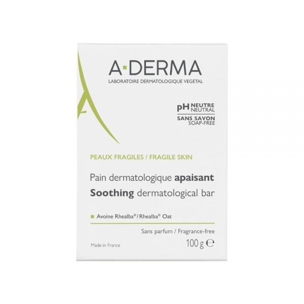 A-DERMA dermatologinis muilas SOOTHING, 100 g