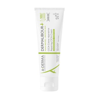A-DERMA intensyvaus poveikio atkuriamasis veido ir kūno kremas DERMALIBOUR+CICA, 50 ml