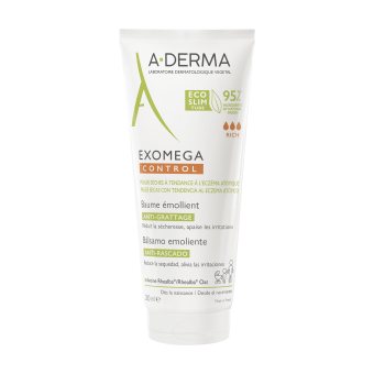A-DERMA veido ir kūno balzamas-emolientas labai sausai, atopinei odai EXOMEGA CONTROL, nuo gimimo, 200 ml