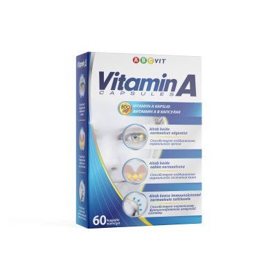 ABC VIT vitamino A kapsulės N60