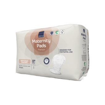 ABENA įklotai po gimdymo, +Abena Maternity Pads, 15 units, 15 vnt