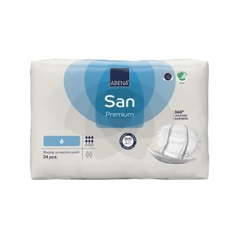 ABENA įklotai SAN 6 PREMIUM, 34 vnt