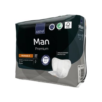 ABENA MAN įklotai vyrams FORMULA 2, 15 vnt