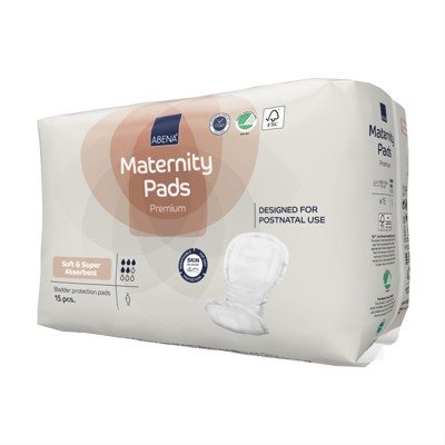 ABENA MATERNITY PADS, įklotai, 15 vnt