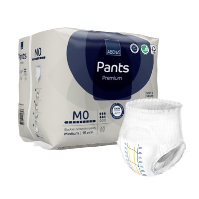 ABENA Pants M0 Premium, sauskelnės-kelnaitės, 15 vnt
