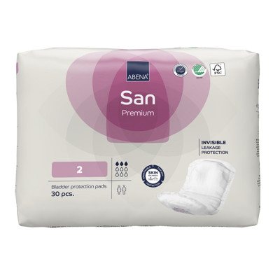 ABENA SAN 2 PREMIUM, įklotai, 30 vnt