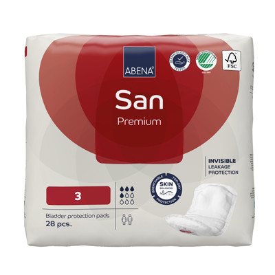 ABENA SAN 3 PREMIUM, įklotai, 28 vnt