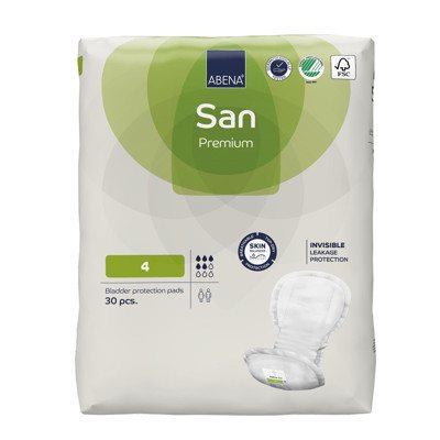 ABENA SAN 4 PREMIUM, įklotai, 30 vnt