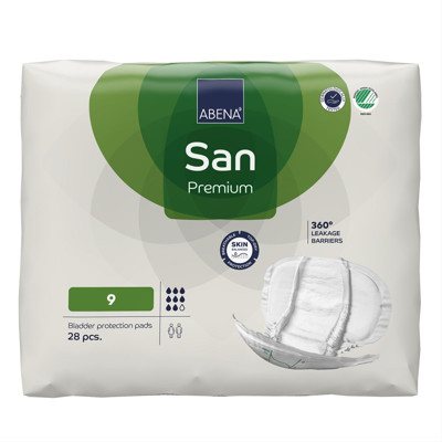 ABENA SAN 9 PREMIUM, įklotai, 28 vnt