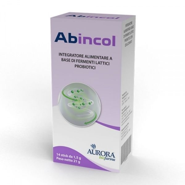 ABINCOL maisto papildas ŽARNYNUI, x 1,5 g, 14 vnt