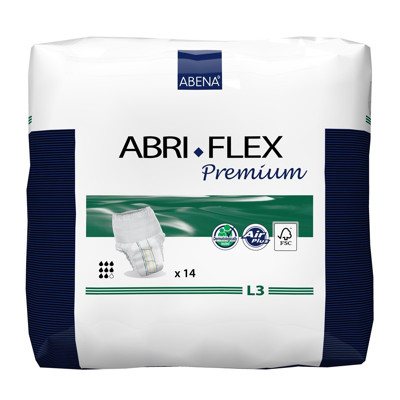 ABRI-FLEX PREMIUM DUAL CORE L3, sauskelnės-kelnaitės, 14 vnt