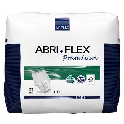 ABRI-FLEX PREMIUM DUAL CORE M3, sauskelnės-kelnaitės, 14 vnt