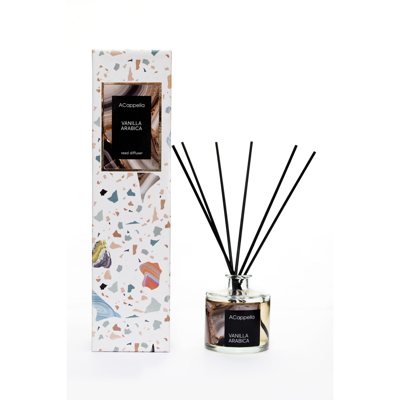 ACAPPELLA namų kvapas su lazdelėmis, Design Vanilla arabica, 300 ml