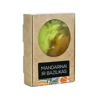 ACAPPELLA rankų darbo muilas MANDARINAI IR BAZILIKAI, ., 90 g