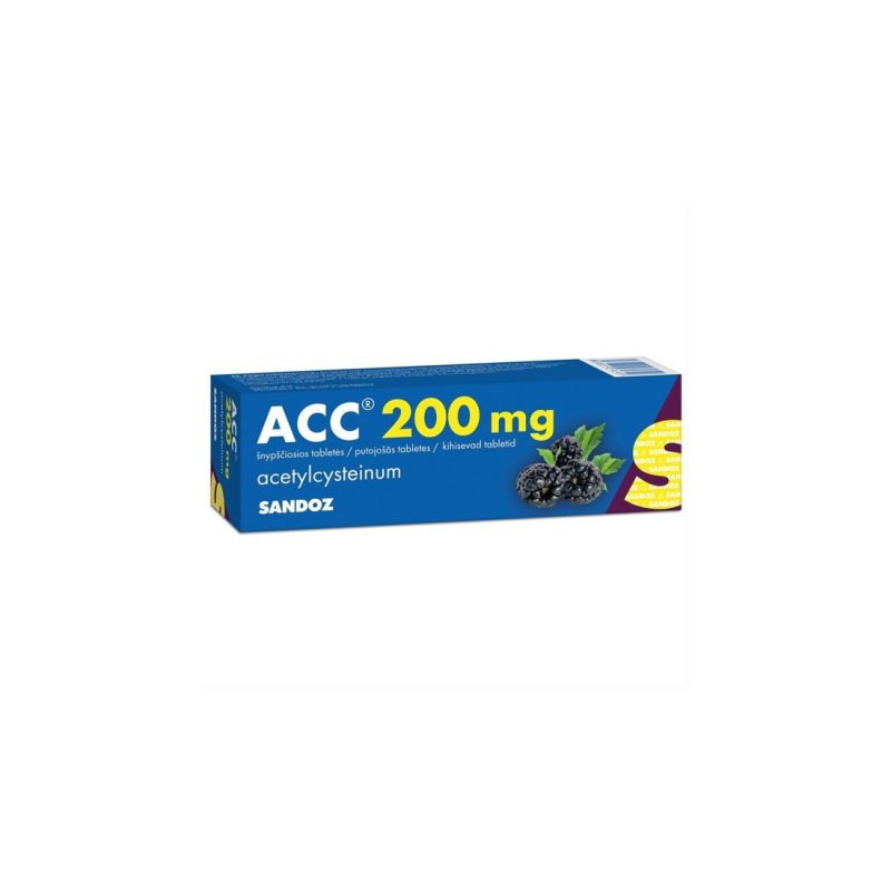 ACC 200mg šnypšč. tab. N20