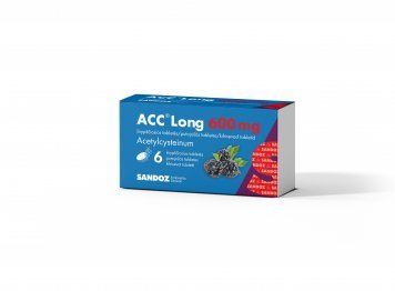 ACC LONG 600 mg šnypščiosios tabletės N6