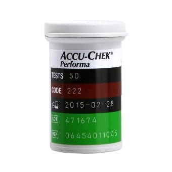 ACCU-CHEK diagnostinės juostelės PERFORMA, 50 vnt