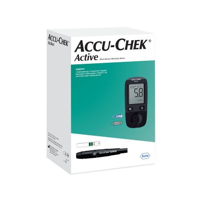 ACCU-CHEK gliukozės matuoklis ACTIVE