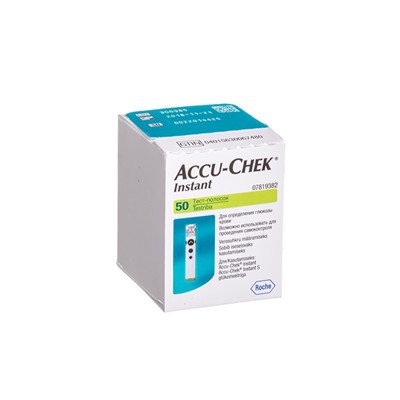 ACCU-CHEK INSTANT, diagnostinės juostelės, 50 vnt