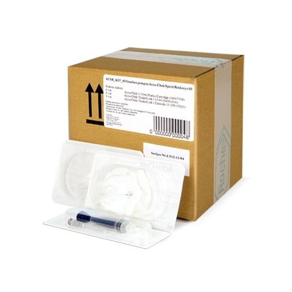 ACCU-CHEK insulino pompos rinkinys SPIRIT NR.3