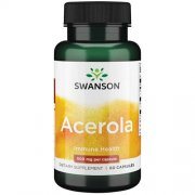 Acerola ir vitaminas C SWANSON, 60 kapsulių