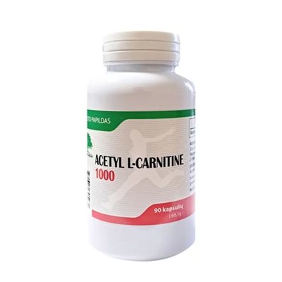 Acetil-L-Karnitinas „Baltų Galia Acetyl L-Carnitine 1000“