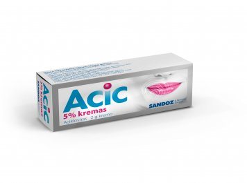 ACIC 50 mg/g kremas N1, 2 g